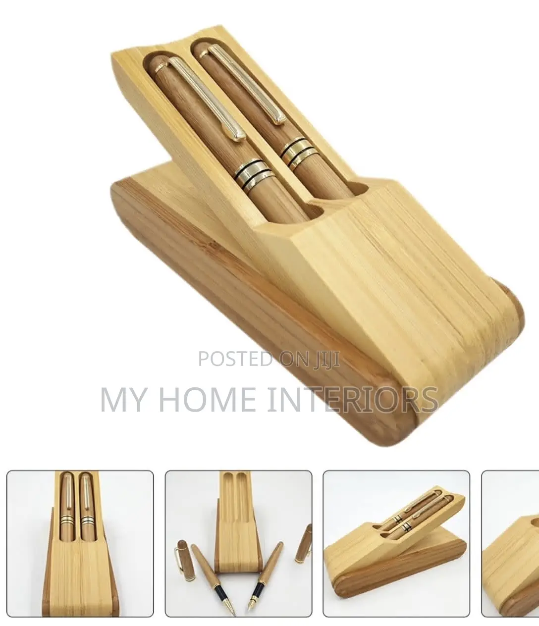 Bamboo Pen Box
