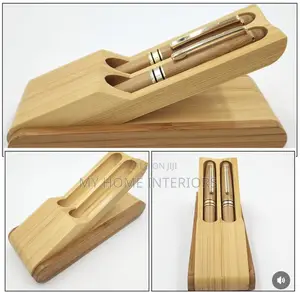 Bamboo Pen Box