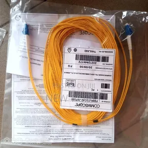 3m Lc-Lc Single Mode Fiber Optic Patch Cord – Duplex