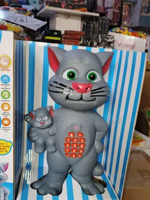 Big Talking Tom Cat With a Kid
