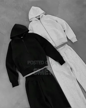 Premium Unisex Hooded Tracksuit Set