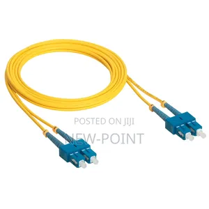 20m Sc-Sc Upc Fiber Optic Patch Cord – Sm High Speed Fiber Cable