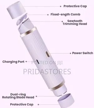 2-in-1 Rechargeable Electric Hair Removal Device