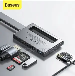Baseus Magic Multifunctional Type-C Hub With a Retractable Clip