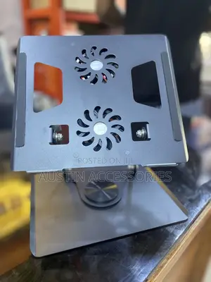 Rotating Laptop Stand With Cooling Fan
