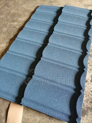 Unique Blue Bond Stone Coated Roofing Sheets