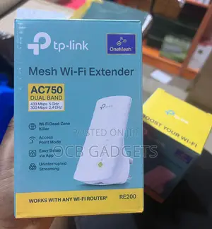 Tp-Link Ac750 Wifi Extender Re200
