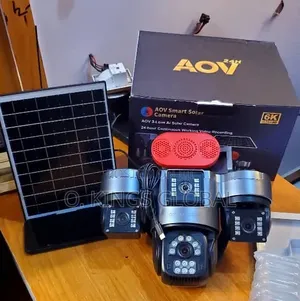 Hi Easy 3 Lens Aov (All on Video) 24hrs Video Recording, Solar Cameras