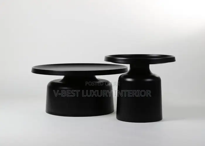 Dual Round Coffee Table Set
