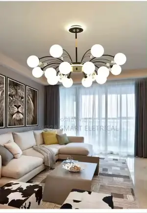 Nordic Creative Magic Bean Led Pendant Lamps Living Room Dining Room