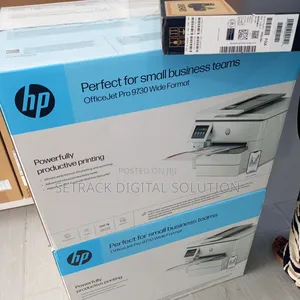 HP Officejet Pro 9730 Wide Format All in One A3 Printer.