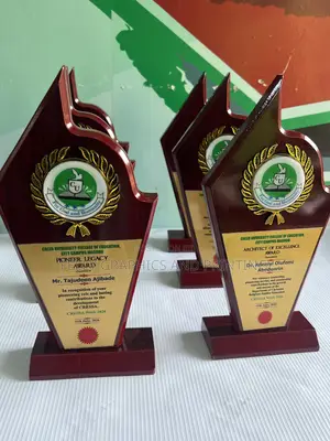 Wooden Award Plaque