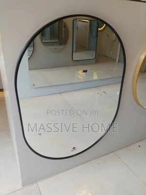 Mirror With Black Frame