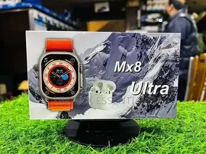 Mx8 Ultra Smart Watch With Ear Pod
