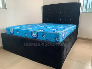 Brand New 4.5by6 Bedframe With Mattress