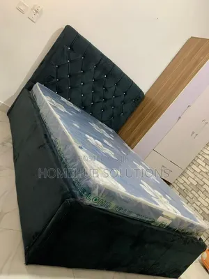 Brand New 4.5by6 Bedframe With Mattress