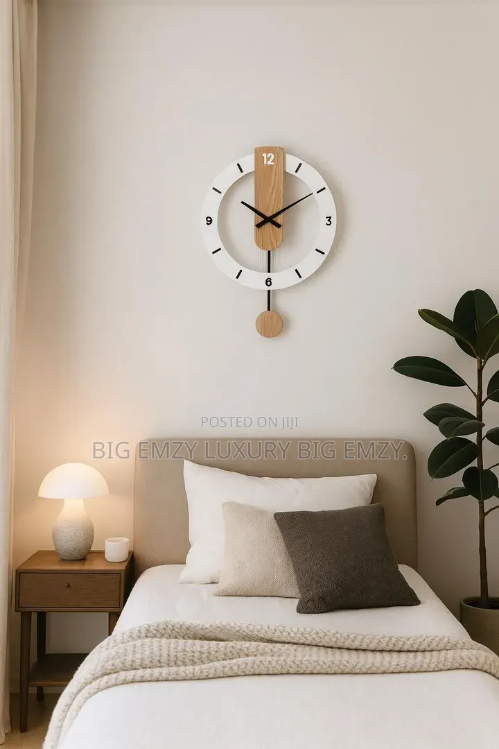 Luxurious Wall Clock Led Lamp.