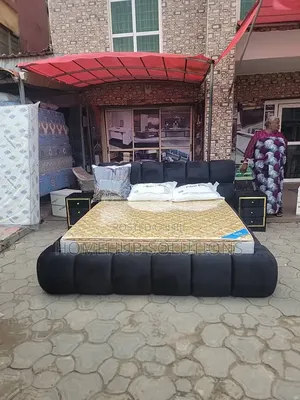 6by6 Bubble Bedframe With Mattress and Two Side Drawers