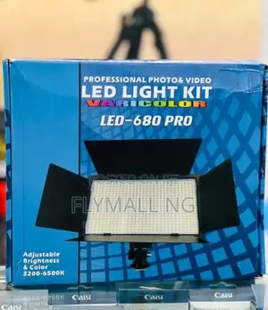Led 680 Led Light With Remote 40w Bi-Color Photography Light