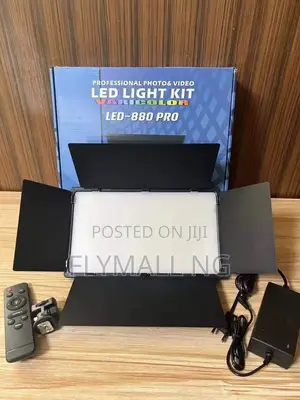 Led 880 Led Light With Remote 40w Bi-Color Photography Light