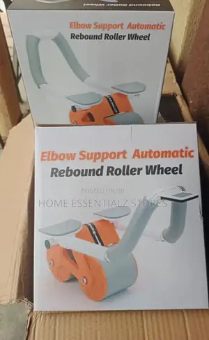 Elbow Support Automatic Rebound Machine - Ab Roller Wheel Machine