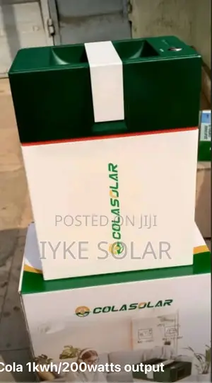 1kwh /200watts Cola Solar Generator