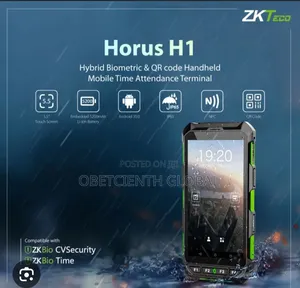 Zkteco Horus H1 Handheld Mobile Biometric Terminal, Time & Attendance