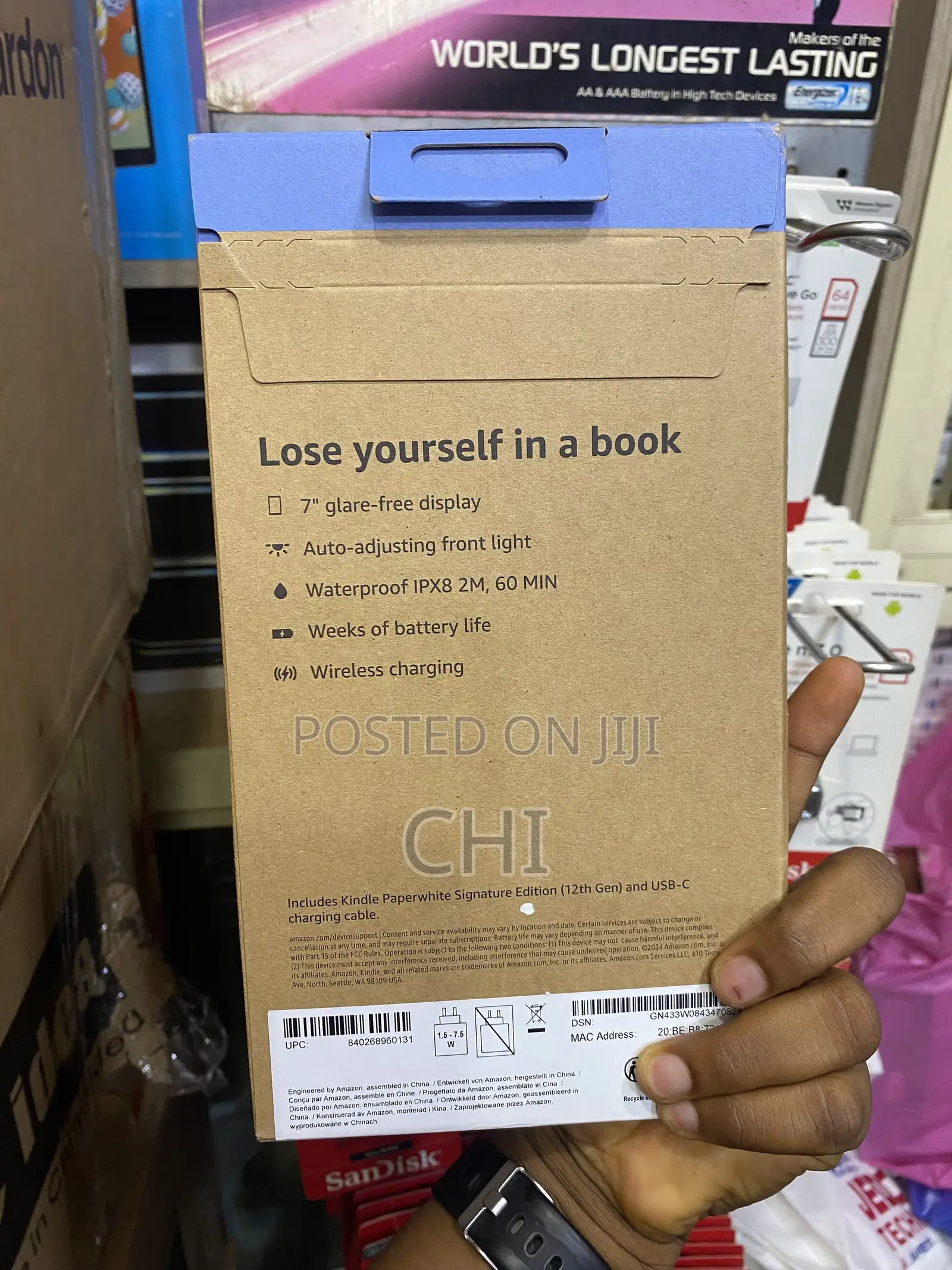Amazon Kindle Papperwhite