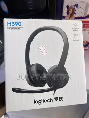 Logitech H390 Usb Headset – Noise Cancelling Mic, Stereo Sound