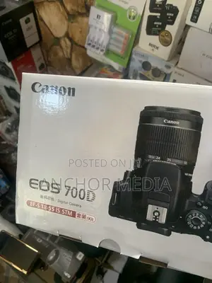 Canon Eos 700d With 18-55mm Lens and Accessories