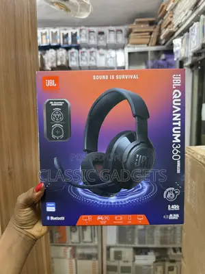 The JBL Quantum 360 Wireless Gaming Headphones