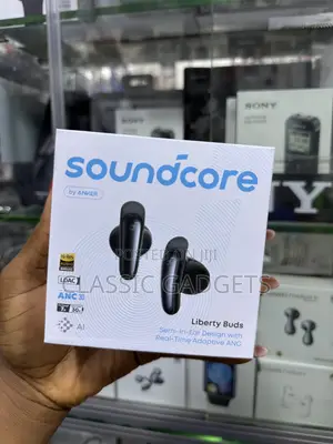 Soundcore by Anker Liberty Buds Semi-in Ear With Real Adaptive Anc