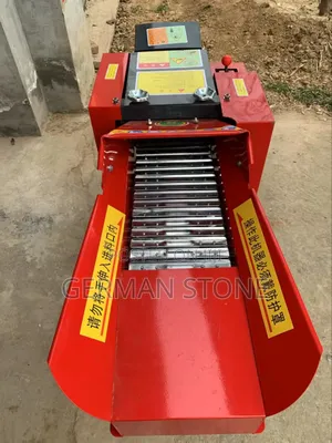 High-Capacity Electric Chaff Cutter Designed for Processing