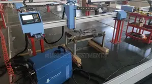 Double Drive Gantry Type Portable CNC Flame Plasma Cutting Machine