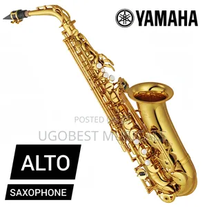 Gold Yamaha Alto Saxophone