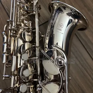 Silver Yamaha Alto Saxophone