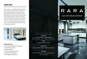 `Custom Kitchen Cabinets | Factory Price | Rara Furniture Lagos`