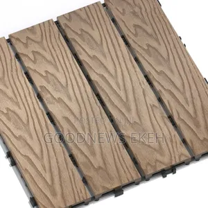 WPC Pool Decking Tiles