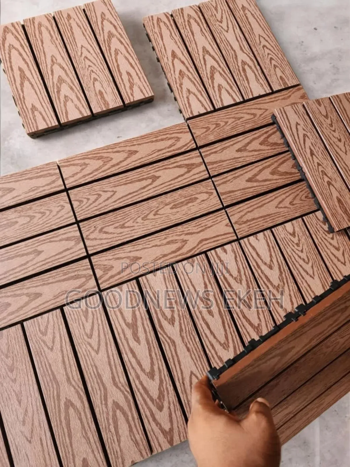 Waterproof Decking Tiles for Compound