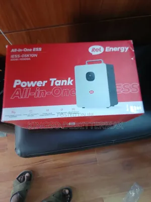 Itel Energy Power Tank All-in-One Ess (500w / 1000wh) Solar Generator
