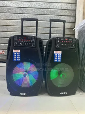 Alilpu Party Speaker With Two Wireless Microphone Speakers Sp- 3510d