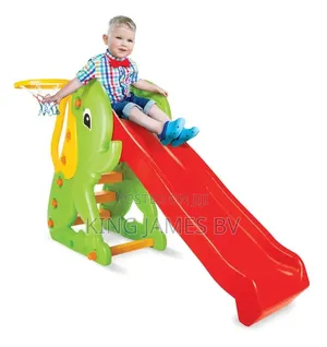 Children Slide With Elephant Design