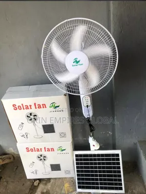 Jiuhang Solar Rechargeable Standing/Table Fan