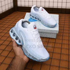 Original Nike Air Max Dn White Safari Sneakers