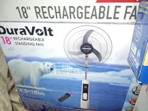 Duravolt 3in1 Lithium Rechargeable Standing Fan