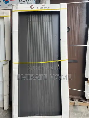 Security Steel Room Door With Complete Key Lock