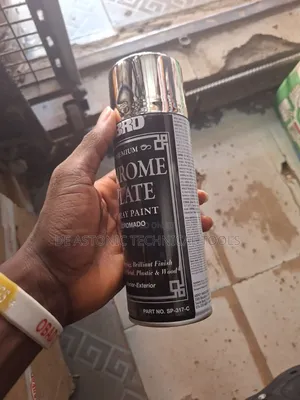 Abro Chrome Plate Spray Paint