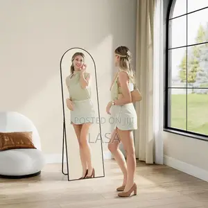 Curved Full-length Standing Mirror
