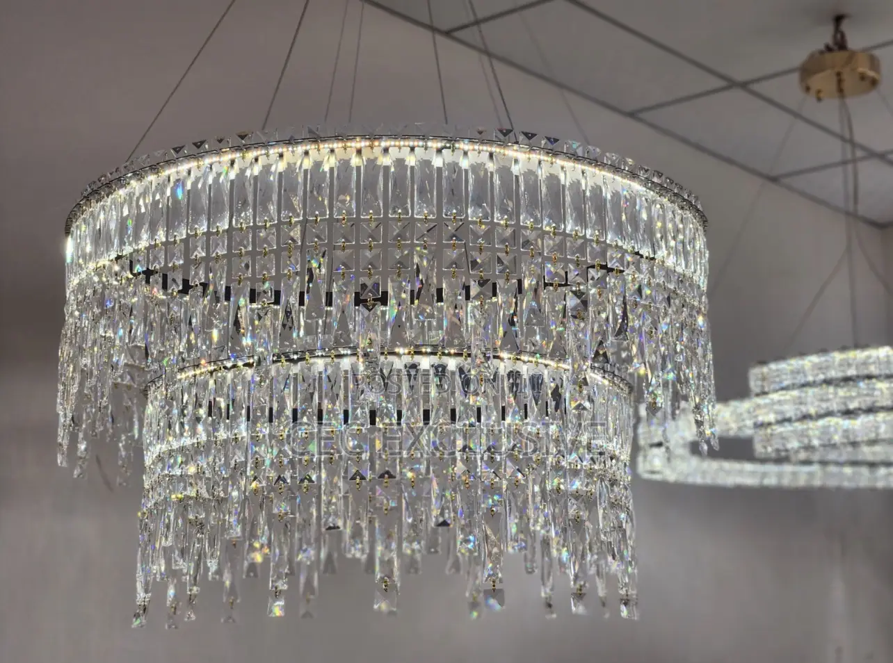 80cm Crystal Led Chandelier
