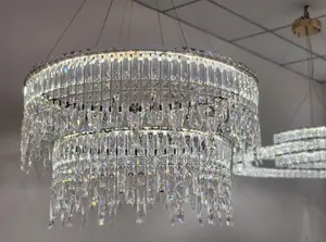 80cm Crystal Led Chandelier